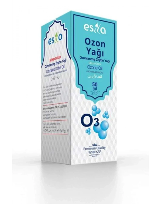 Ozonlanmış Zeytin Yağı 50 Ml.