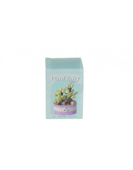 P1256 SİMÜLASYON ÇİÇEK SERİSİ 263 PARÇA BLOCK OYUNCAK