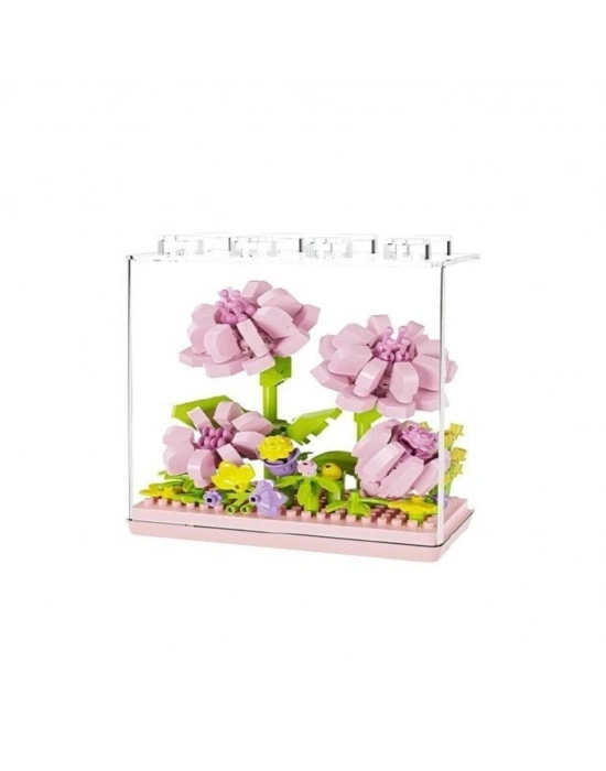 P2504 PEMBE PAPATYA MODEL 183 PARÇA BLOCK OYUNCAK