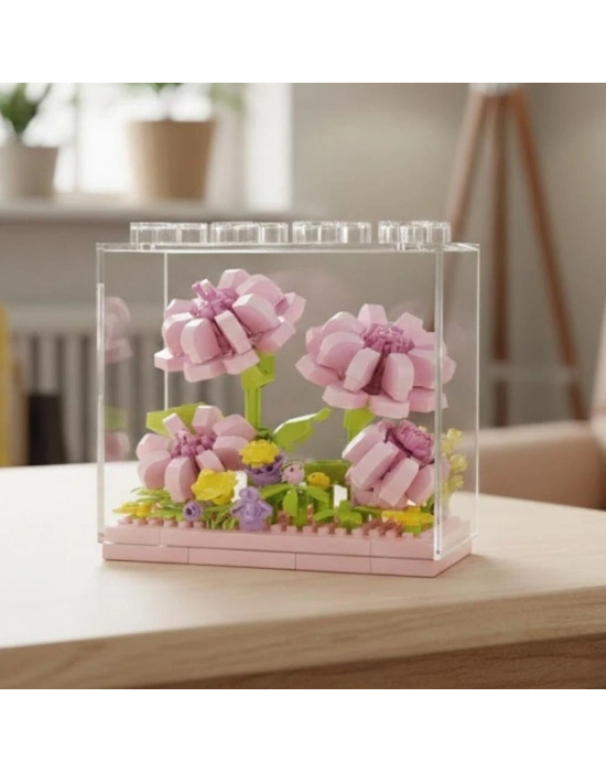 P2504 PEMBE PAPATYA MODEL 183 PARÇA BLOCK OYUNCAK