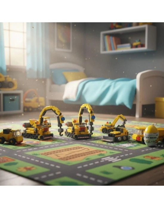 P605002 6 İN 1 SARI YUMURTA MODEL 45 PARÇA BLOCK OYUNCAK