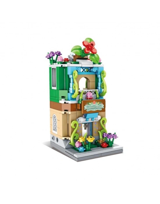 P657037 ÇİÇEK DÜKKANI 280 PARÇA BLOCK OYUNCAK