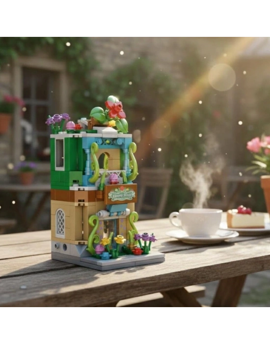 P657037 ÇİÇEK DÜKKANI 280 PARÇA BLOCK OYUNCAK