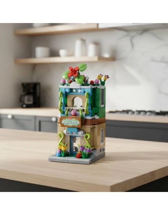 P657037 ÇİÇEK DÜKKANI 280 PARÇA BLOCK OYUNCAK