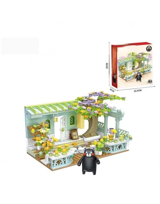 P880014 ÇİÇEKÇİ DÜKKANI 472 PARÇA BLOCK OYUNCAK