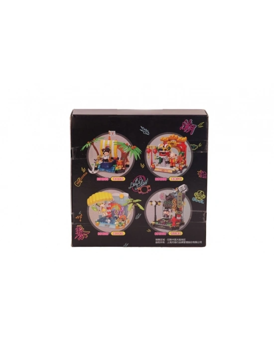 P881008 MÜZİK YILDIZI TEDDY 200 PARÇA BLOCK OYUNCAK