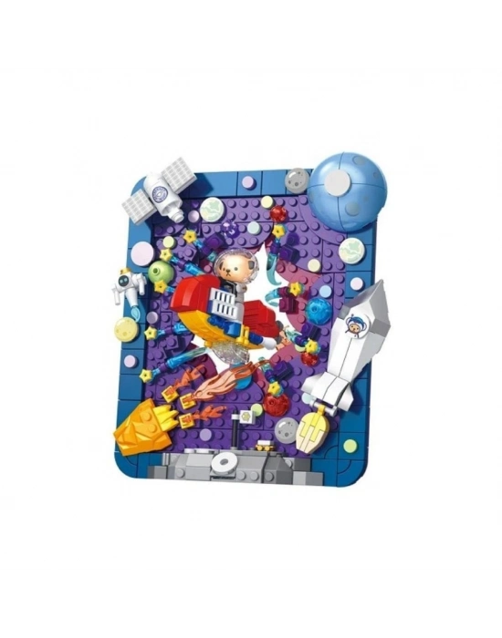 P881506 TEDDY UZAY ARACI 368 PARÇA BLOCK OYUNCAK