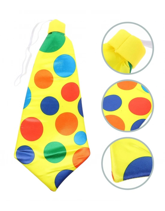 Palyaço Kravatı Lastikli Geniş Kesim