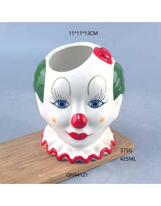 Palyaço Seramik Kupa Bardak