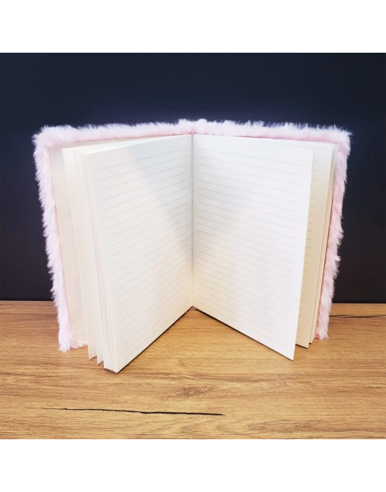 Panda Tasarımlı Peluş Defter