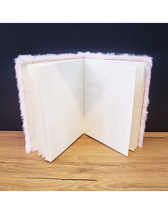 Panda Tasarımlı Peluş Defter