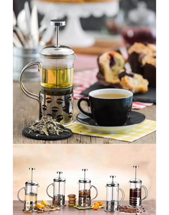 Pandomim New Life 350ml Çelik French Press Royaleks-FP350