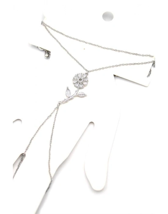 Papatya Şahmeran Bileklik - Gümüş