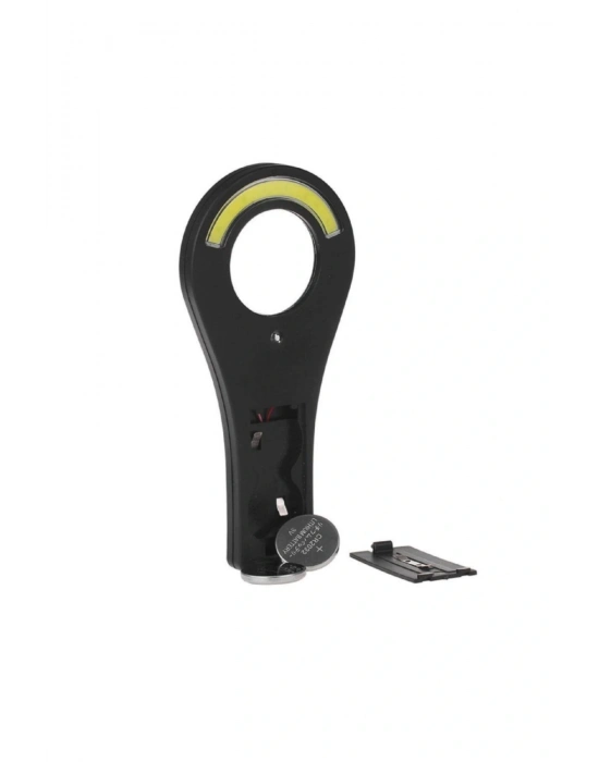 Para Kontrol Işıklı Büyüteçli Fener