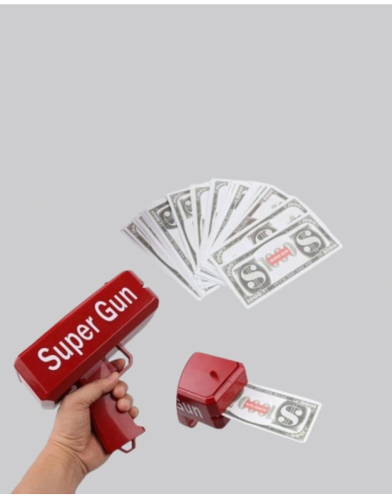 Para Saçma Makinesi Kırmızı Model 100’lü Para Hediyeli