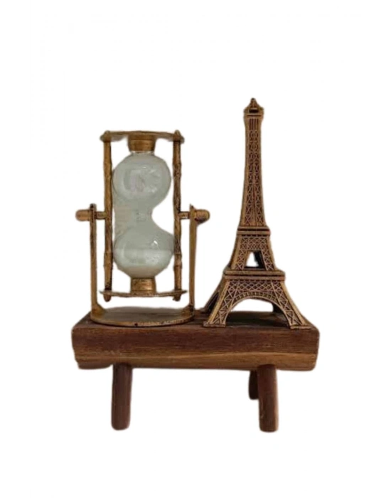 Paris Eyfel Kulesi Hediyelik Eyfel Retro Kum Saati Dekoratif Eşya