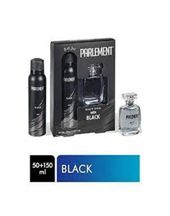 Parlement 50 Ml Black Erkek Parfüm + 150 Ml Deodorant Seti