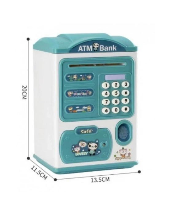 Parmak İzi ve Şifreli Elektronik ATM Kumbara