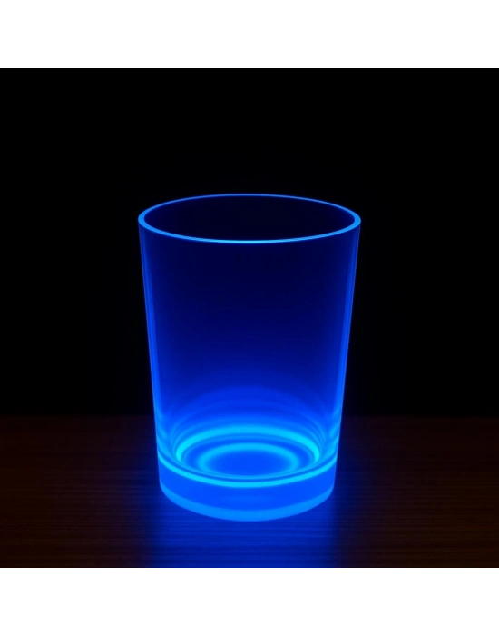 PartyGlow Neon Mavi Bardak 8.5 x 10.5 cm