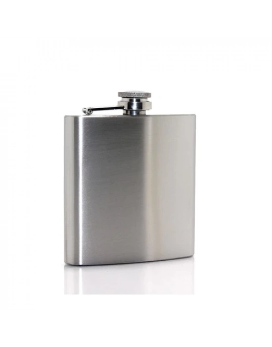 Paslanmaz Çelik 5 Oz Tekli Matara Model 2