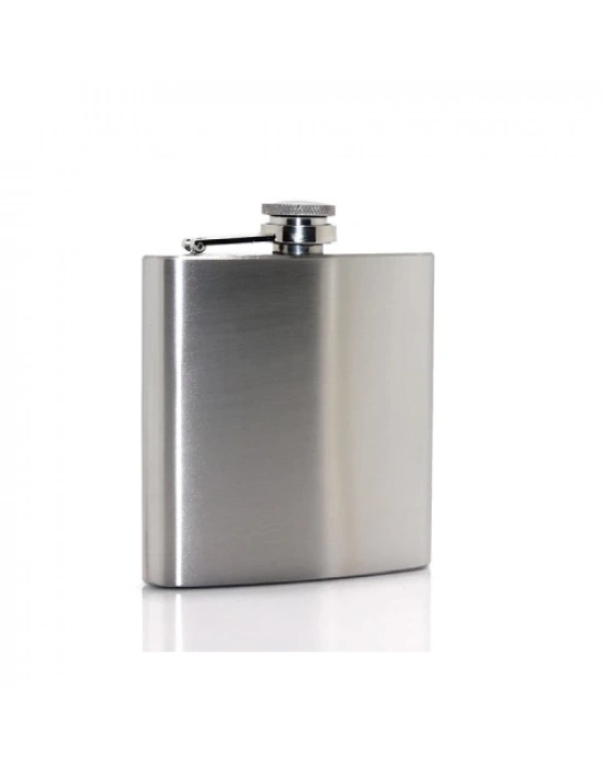 Paslanmaz Çelik 6 Oz Tekli Matara Model 3