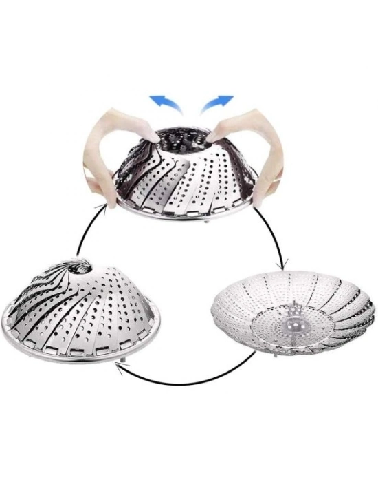 Paslanmaz Çelik Buharda Pişirme Sepeti