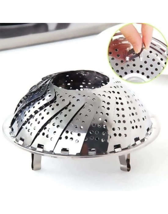 Paslanmaz Çelik Buharda Pişirme Sepeti