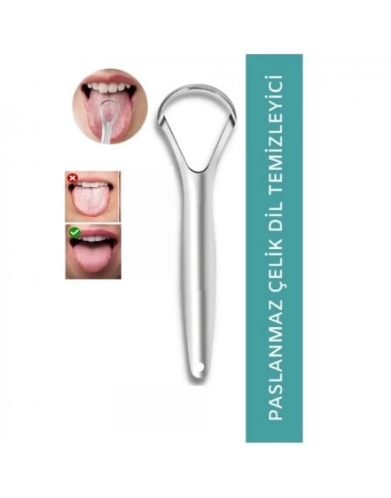 Paslanmaz Çelik Dil Temizleyici