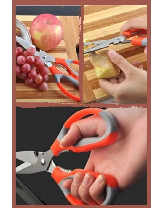 Paslanmaz Çelik Et, Tavuk, Börek Doğrama Makası