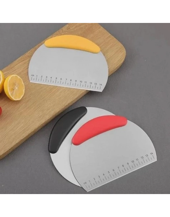 Paslanmaz Çelik Hamur Kesme ve Şekillendirme Spatulası