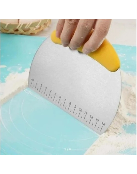 Paslanmaz Çelik Hamur Kesme ve Şekillendirme Spatulası