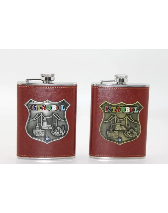 Paslanmaz Çelik İstanbul Yöresel Matara Model 2