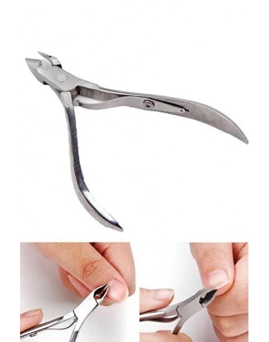 Paslanmaz Çelik Manikür Et Pensi Tırnak Et Pensi