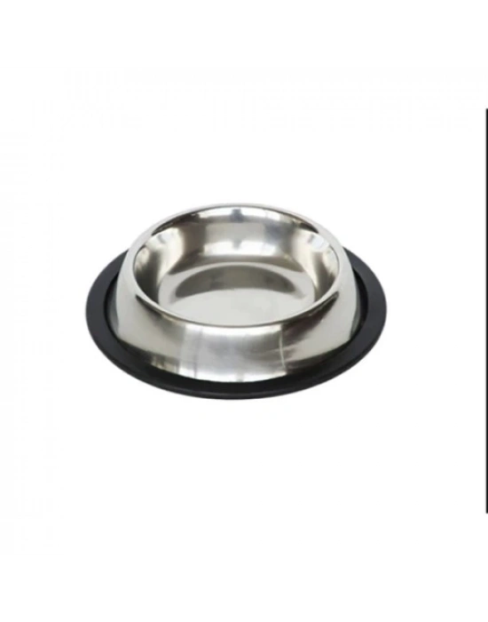 Paslanmaz Çelik Metal Mama Kabı 34 cm.