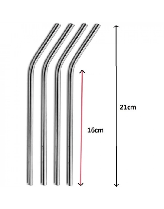 Paslanmaz Çelik Pipet Seti 5 Parça