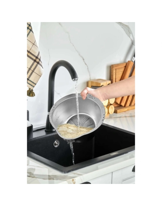 Paslanmaz Çelik Pirinç Süzgeci