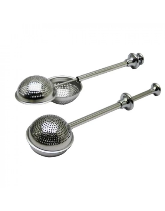 Paslanmaz Çelik Pratik Çay Süzgeci