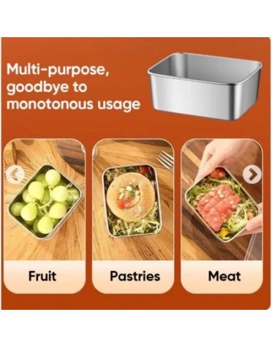 Paslanmaz Çelik Saklama Kabı