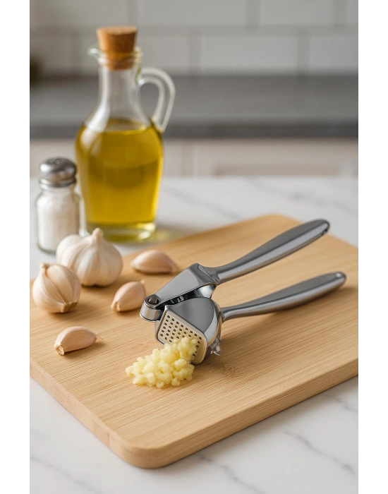 Paslanmaz Çelik Sarımsak Ezici