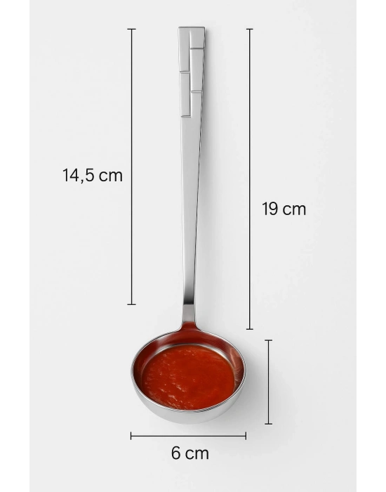 Paslanmaz Çelik Sos Servis Maşası 20 cm