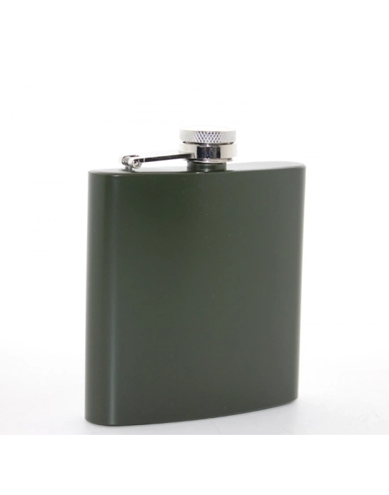 Paslanmaz Çelik Tekli 6 Oz Matara Model 1