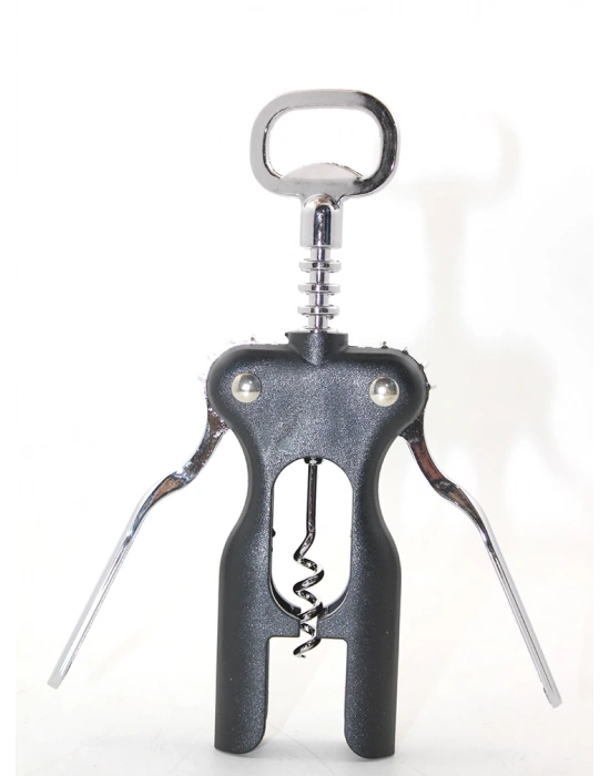 Paslanmaz Çelik Tirbuşon Şarap Açacağı Model 2