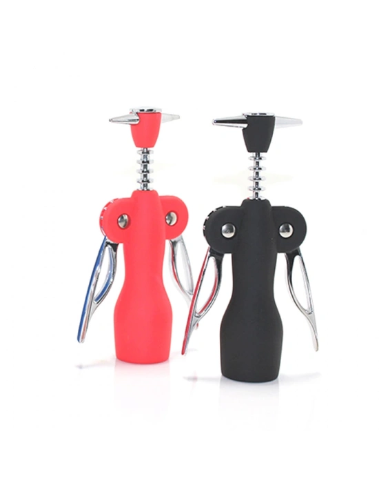 Paslanmaz Çelik Tirbuşon Şarap Açacağı Model 3