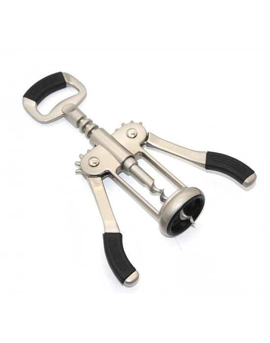 Paslanmaz Çelik Tirbuşon Şarap Açacağı Model 5