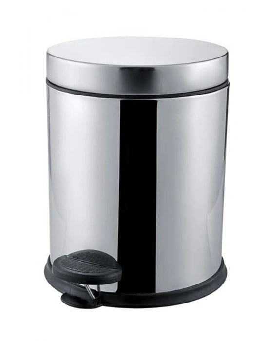 Paslanmaz Lüks Pedallı Çöp Kovası 3 Lt Royaleks-56345