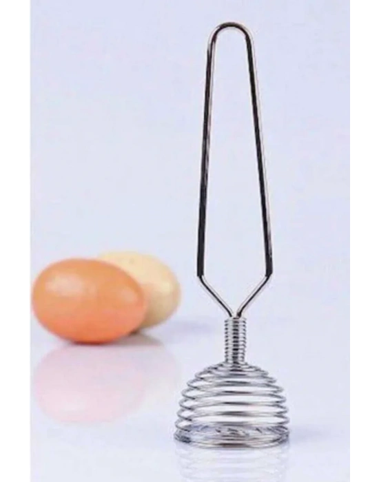 Paslanmaz Metal Mini Yumurta Çırpıcı & Karıştırıcı