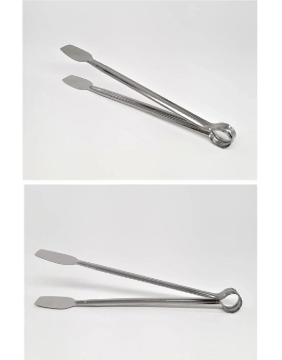 Paslanmaz Mutfak Maşası - 27 Cm Mangal Barbekü Maşası