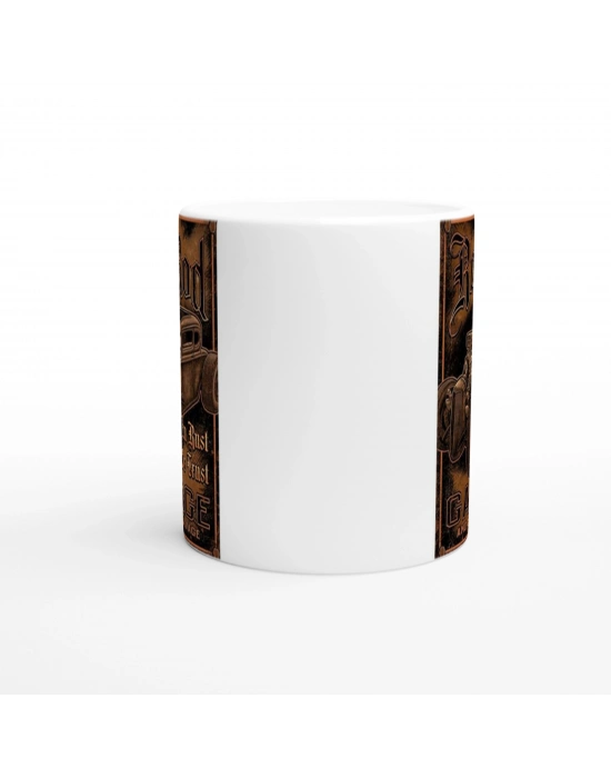 Paslı Güce Saygı Duyan Rat Rod Garaj Kupa Bardak