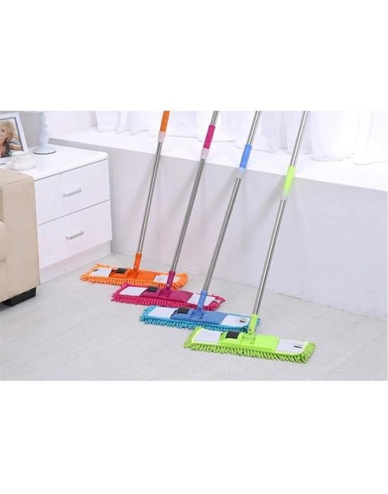 Paspas Yedeği Mikrofiber Makarna Mop Paspas Yedeği 60 Cm