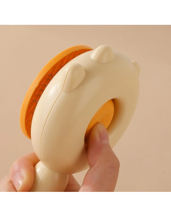 Pati Tasarımlı Otomatik Temizlenen Evcil Hayvan Tarağı